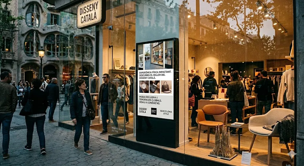 Digital Signage en Barcelona: Por qué lidera la tendencia nacional