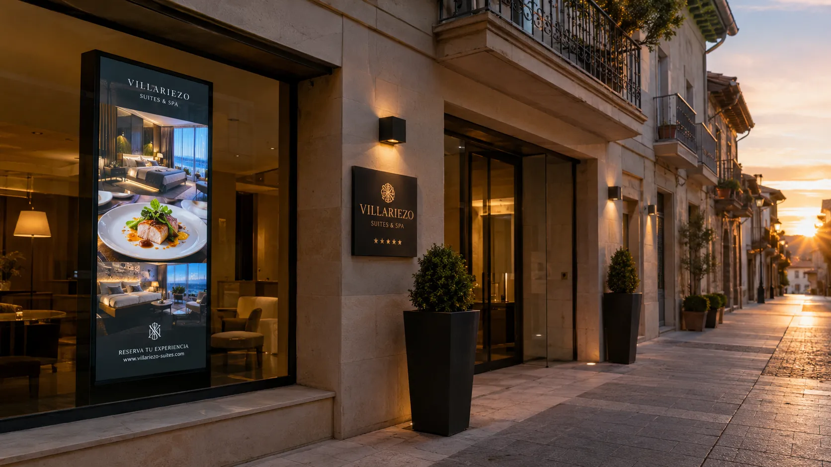 Revolución Digital en Hoteles y Resorts de Villariezo: Cómo Vender Más con Pantallas Profesionales