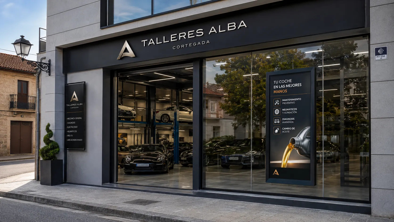 Revolución Digital en Talleres Mecánicos de Cortegada: Cómo Vender Más con Pantallas LED