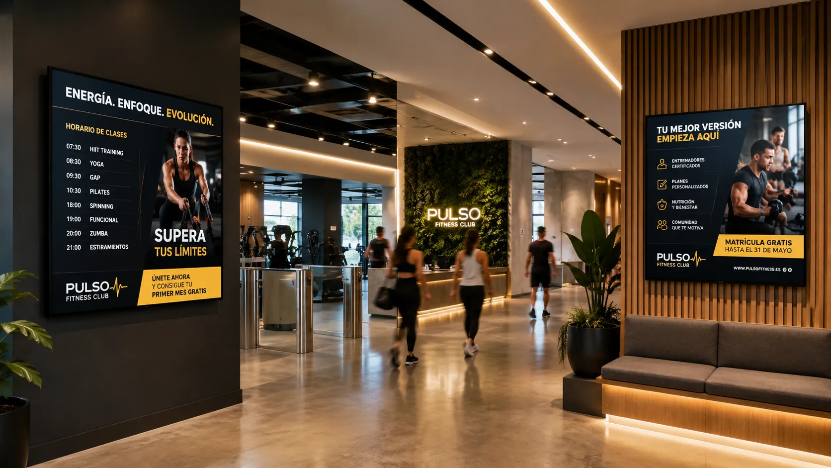 Transforma tu Gimnasio en España con Digital Signage: El Poder de la Comunicación en el Interior