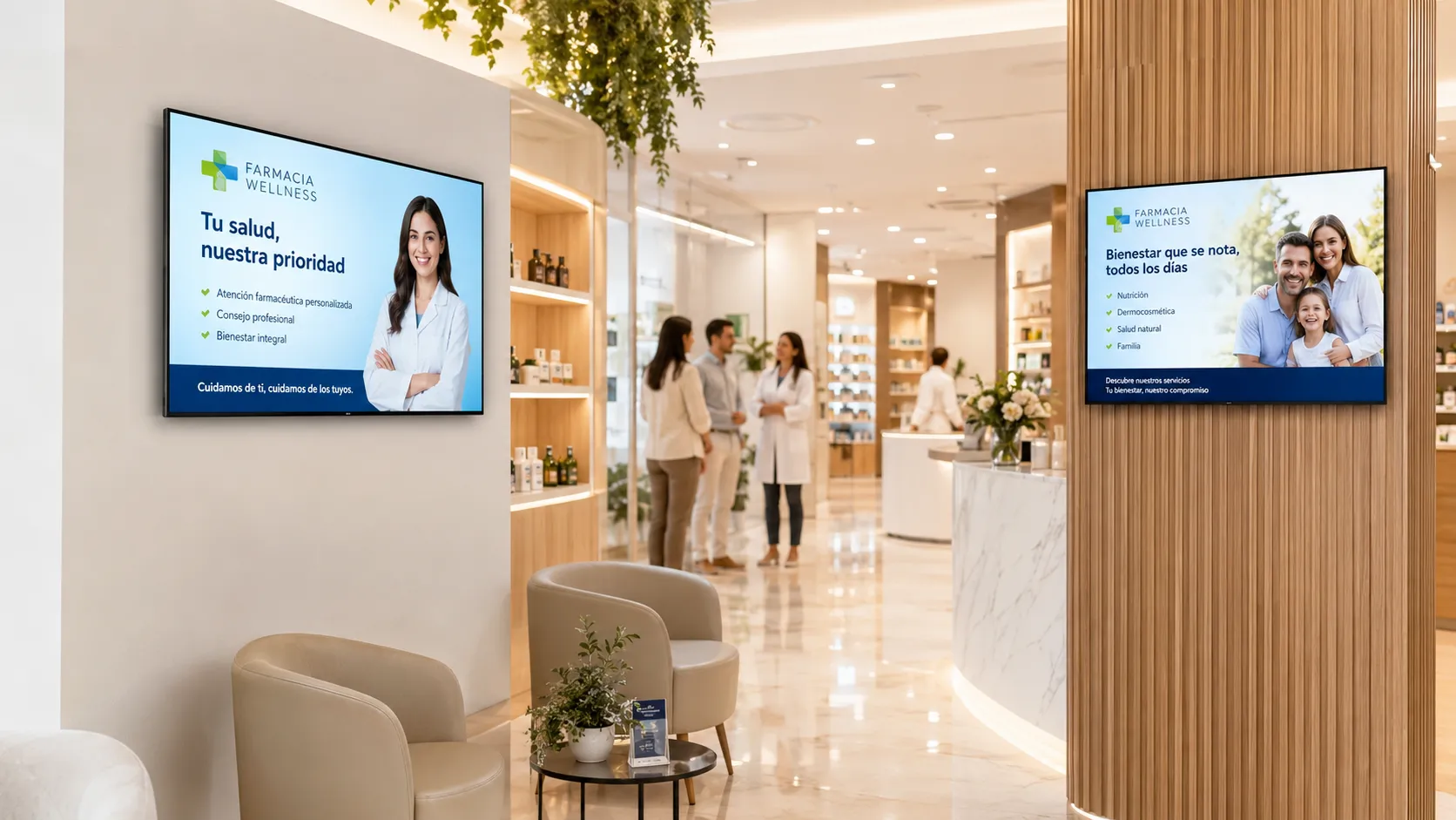 Digitaliza tu Farmacia en Sevilla: El Poder de la Cartelería Digital en Salud