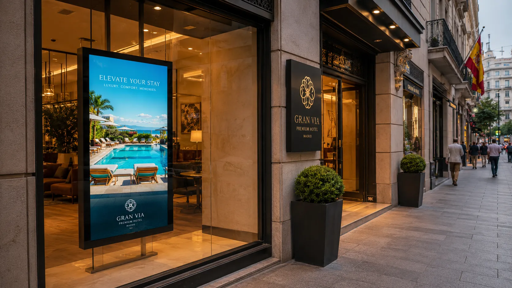 El Impacto Irreversible de la Cartelería Digital en Hoteles: De Folletos Impresos a Atracción Magnética