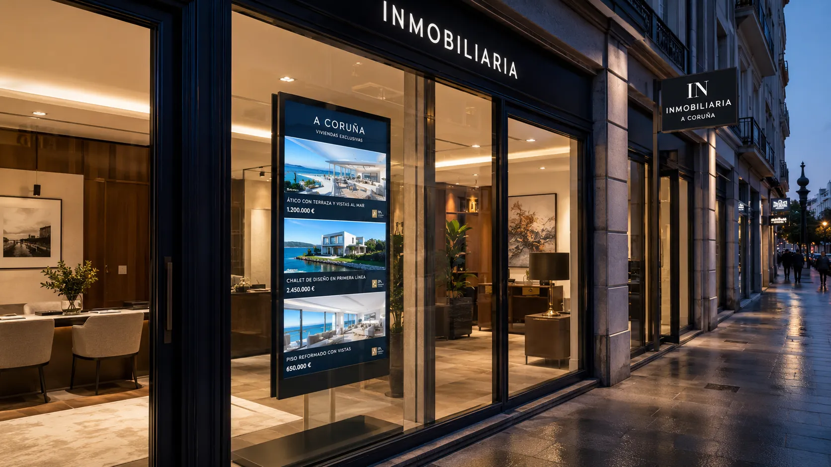 Revolución Digital en Inmobiliarias de A Coruña: Multiplica tus Ventas desde el Escaparate
