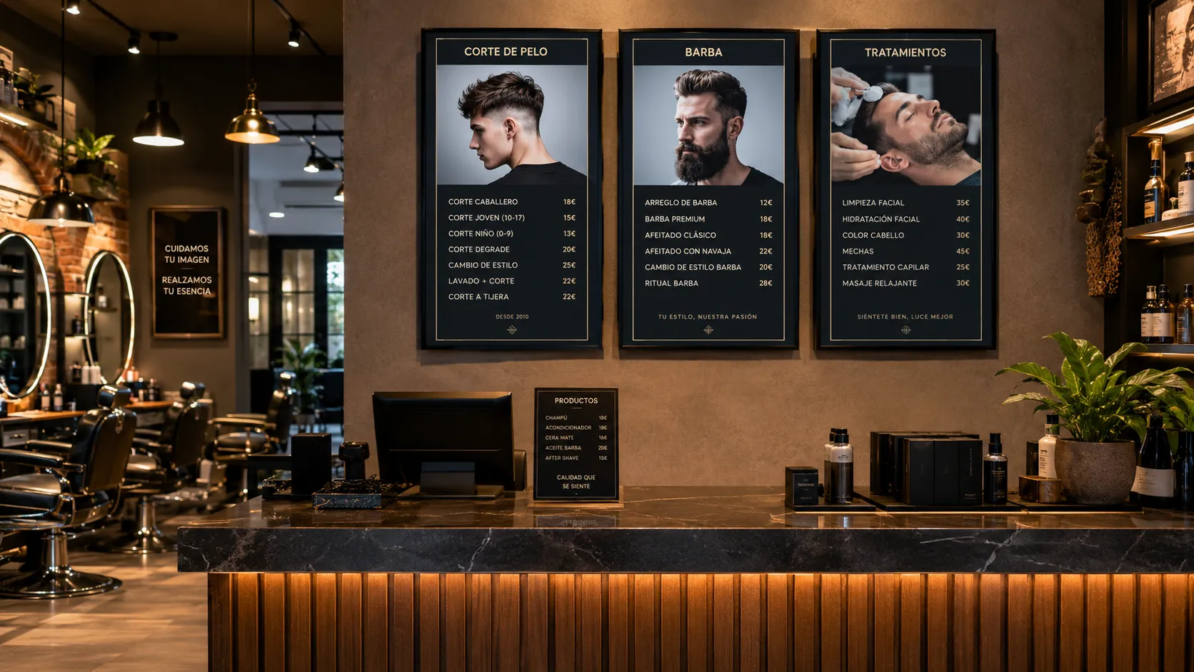 Revolución Digital en Peluquerías y Barberías en España: Cómo vender más con Menús Digitales Sincronizados