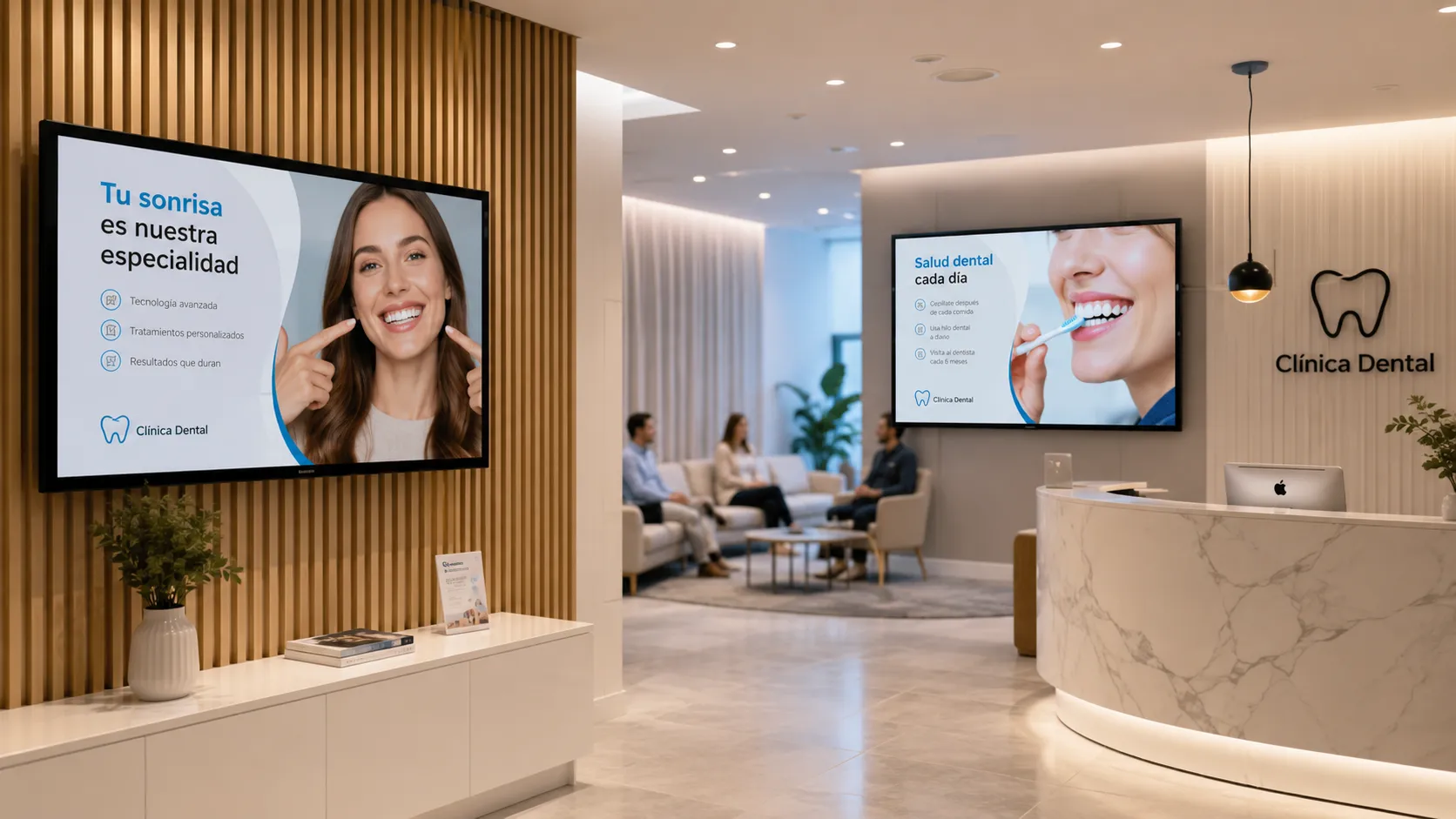 Revolución Digital en Clínicas Dentales en España: Cómo fidelizar pacientes y vender más en tu sala de espera
