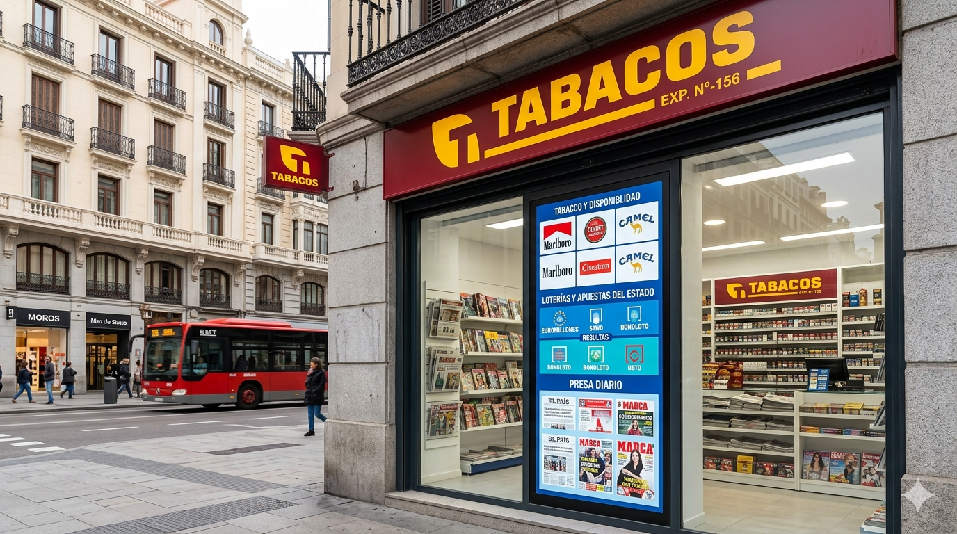 Instalación real de PubliTV / iDiRed en sector Estancos y Prensa