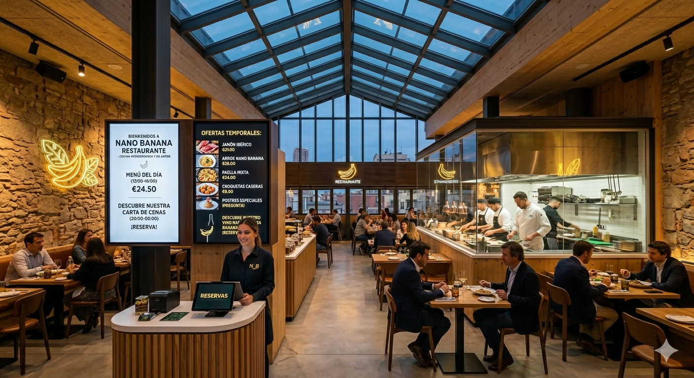 Instalación real de PubliTV / iDiRed en sector Hostelería y Restaurantes