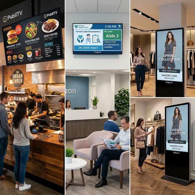 Pantallas Digitales PubliTV
