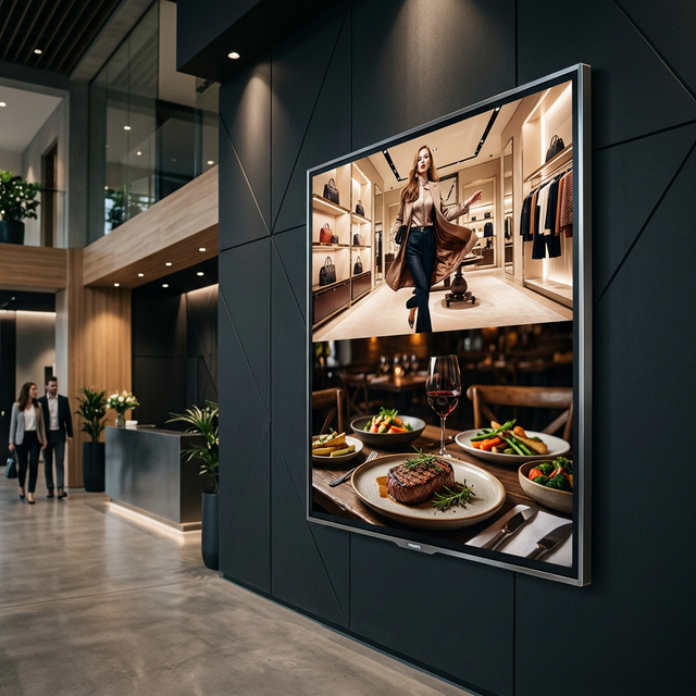 Software de gestión de pantallas publicitarias - Dashboard Cloud